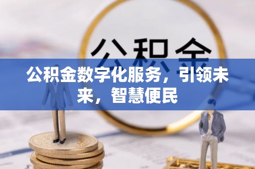 曲江公积金数字化服务，引领未来，智慧便民