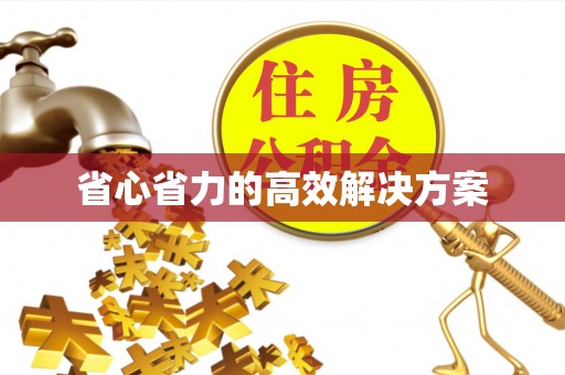 曲江省心省力的高效解决方案